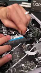 Intel i5-13490F with RTX4060 #pcbuild ASMR #shorts