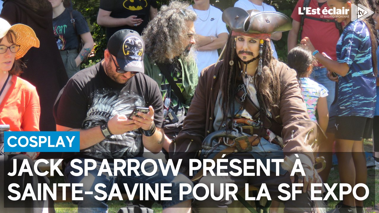 Jack Sparrow présent à Sainte-Savine pour la première SF expo