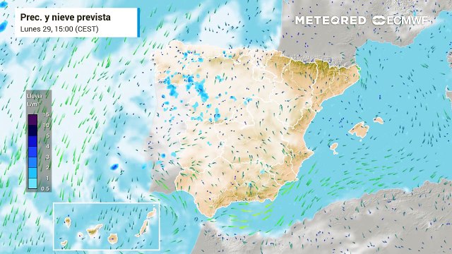 La DANA dejará fuertes tormentas con granizo en las próximas horas