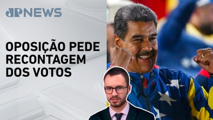 Autoridade eleitoral da Venezuela anuncia reeleição de Maduro; Neitzke analisa
