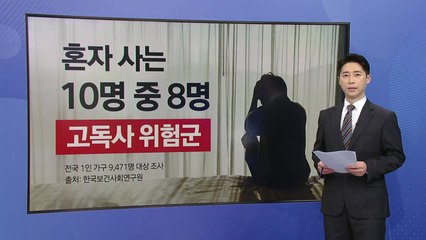 '1인 가구' 35.5%...역대 최대 10가구 중 1가구는 '독거노인' [앵커리포트] / YTN