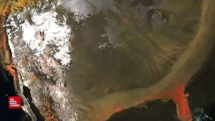 NASA, gökyüzündeki sera gazlarını görüntüledi