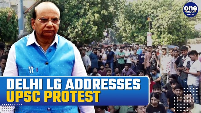 Old Rajinder Nagar Protest: Delhi LG VK Saxena Addresses UPSC Aspirants, Promises Strict Action