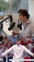 Les coulisses du reportage TF1 sur Léon Marchand ️