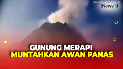 Berstatus Siaga, Gunung Merapi Muntahkan Awan Panas Sejauh 1,8 KM