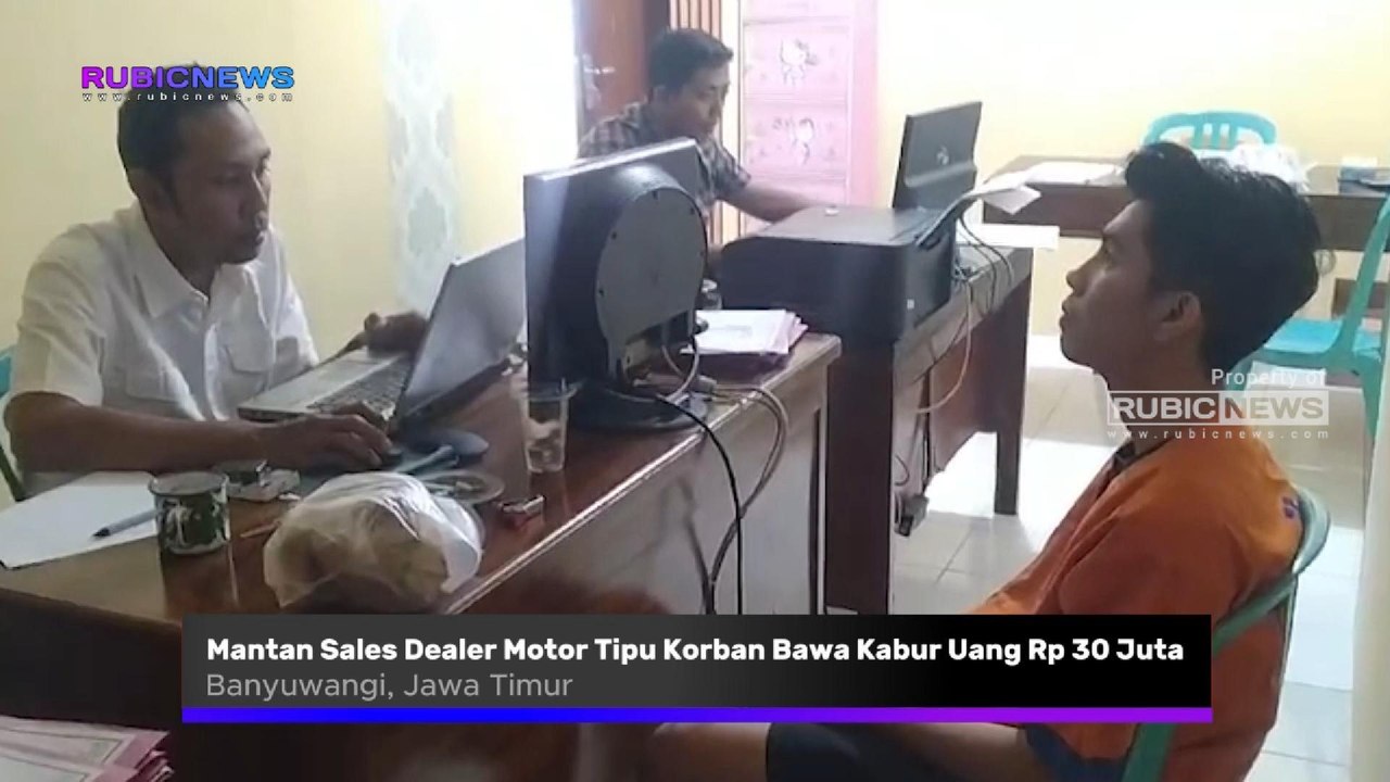 Mantan Sales Dealer Sepeda Motor Tipu Korban Bawa Kabur Uang Rp 30 Juta, Seperti Ini Modus Operandinya