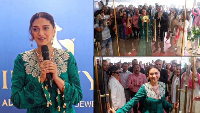 Bollywood star Aditi Rao Hydari Launches INDRIYA - New Jewellery Brand In Delhi