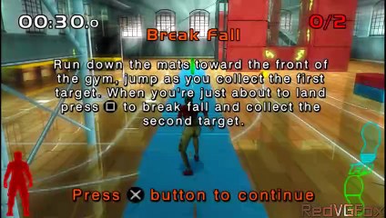 Free Running (PSP) - Gameplay; Gym Level