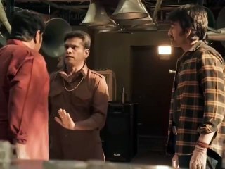Ravi Teja action movie scene south Indian movies