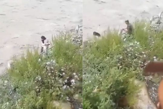 उत्तराखंड की काली नदी में 25 साल की लड़की के कूदने का लाइव वीडियो, बचाने दौड़ा शख्स रह गया हैरान