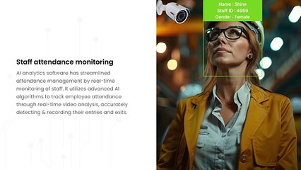 AI surveillance system for solar power plant with CCTV camera