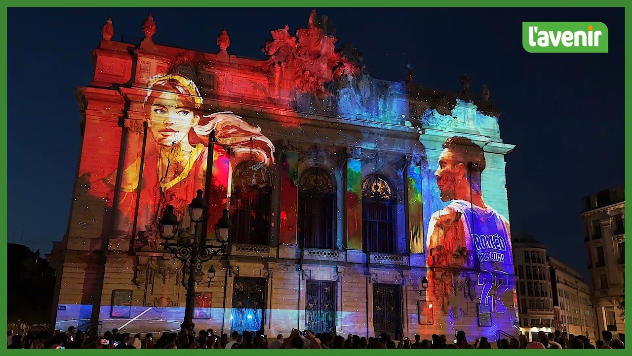 JO à Lille : mapping sportif sur l'opéra