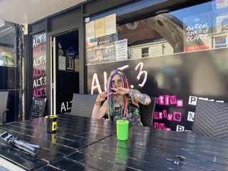 New alternative cafe opens in Blackpool town centre and aims to be a safe space for the LGBTQ+ and alternative communities.