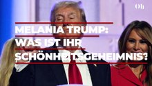 Warum Melania Trump sich kaum verändert hat: Das ist ihr Schönheitsgeheimnis