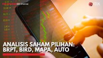 Analisis Saham Pilihan: BRPT, BIRD, MAPA, AUTO