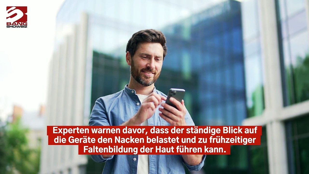 Auf Handys zu starren beschleunigt den Alterungsprozess