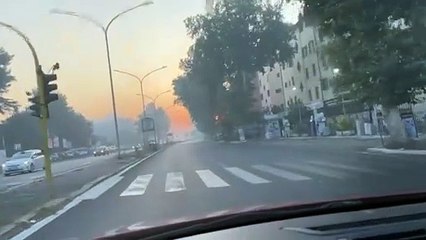 Incendio a Ponte Mammolo, il risveglio a Roma fra fumo e aria irrespirabile