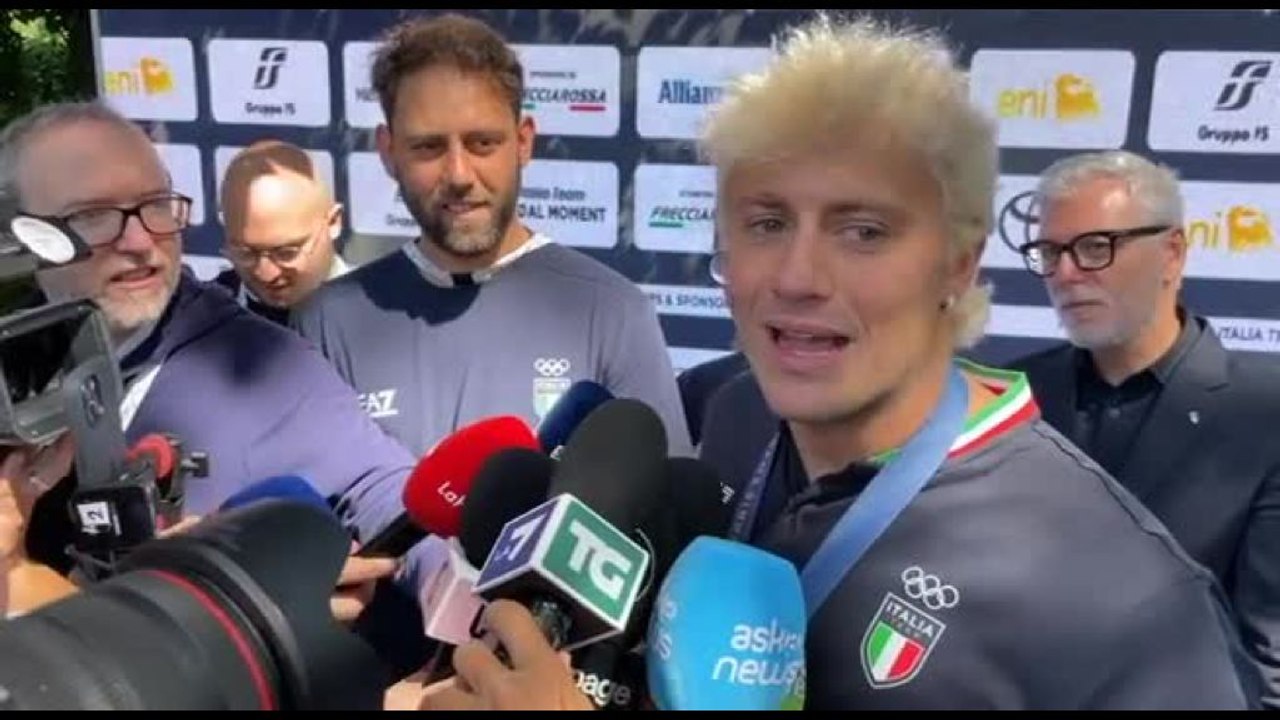 Parigi 2024, Martinenghi: la medaglia la dedico ai miei e a tutti