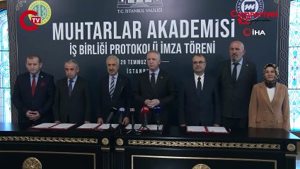 İstanbul’daki muhtarlara akademik eğitim verilecek