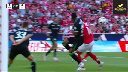 Benfica vs Feyenoord 5-0 Full Highlights And Goals - Friendly 2024