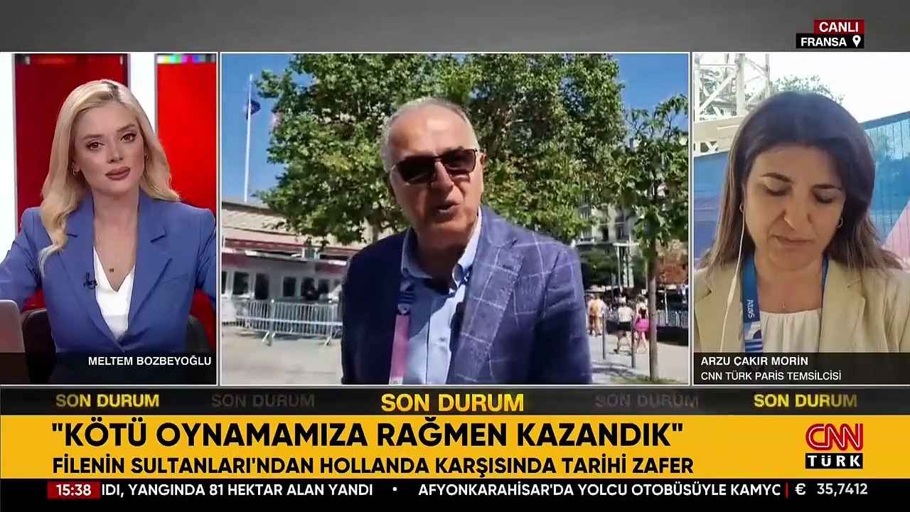 Paris Olimpiyatları'nda müthiş geri dönüş! Voleybol Federasyonu Başkanı CNN TÜRK'e konuştu