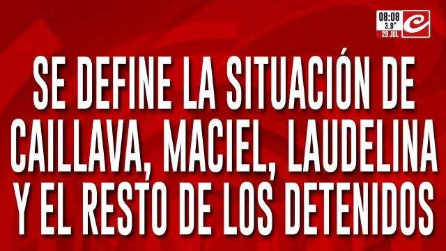 Caso Loan: se define la situación de todos los detenidos... ¿quedan en libertad?