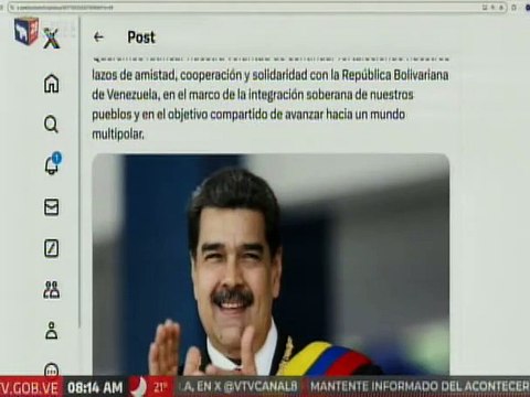Líderes mundiales extendieron sus felicitaciones al presidente reelecto Nicolás Maduro Moros