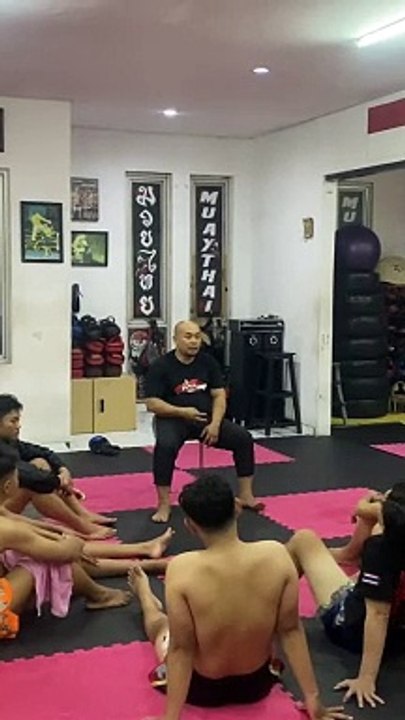 Training muaythai