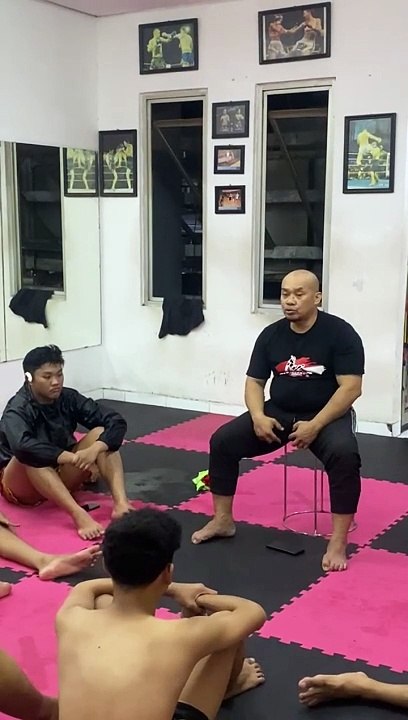 Training muaythai