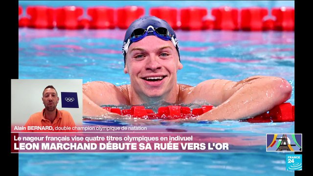 JO-2024 : On espère avoir plusieurs Léon Marchand et Florent Manaudou dans les prochaines années