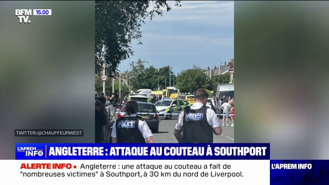 Royaume-Uni: une attaque au couteau au nord de Liverpool fait de nombreuses victimes , selon la police