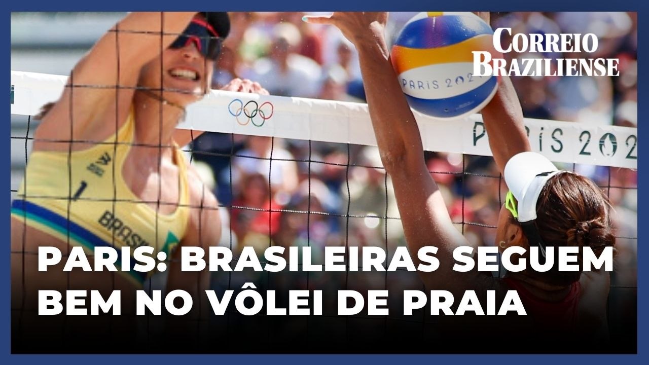 VÔLEI DE PRAIA: ANA PATRÍCIA E DUDA VENCEM BEM NA ESTREIA NAS OLIMPÍADAS