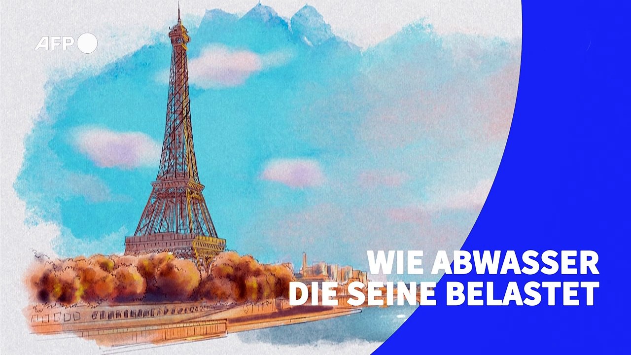 Videografik: Zu schmutzig für Olympia - wie Abwasser die Seine belastet