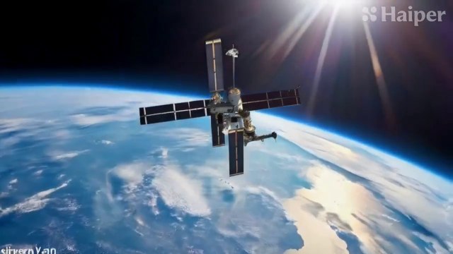 How the International Space Station stays in orbit _ Space Science