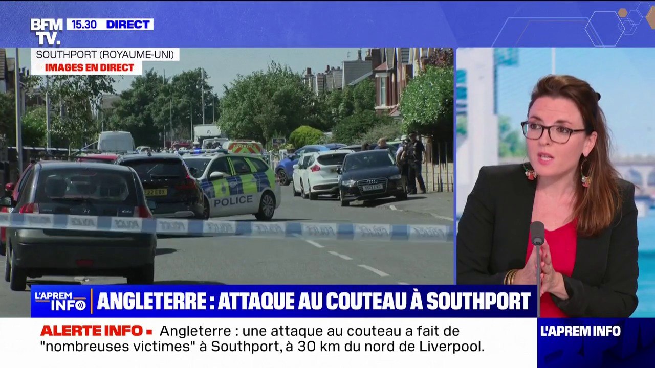 Attaque au couteau à Southport: un homme a été interpellé, selon la police