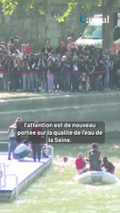 JO 2024 : la Seine sera-t-elle assez propre pour les premiers plongeons des athlètes ?