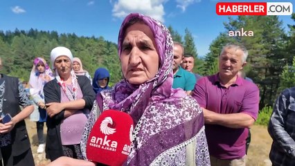 Bolu'da köylüler, ormanlık alanın maden sahası ilan edilmesine tepki gösterdi