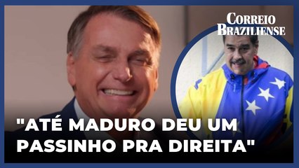 BOLSONARO IRONIZA REPERCUSSÃO DE CRÍTICA DE MADURO