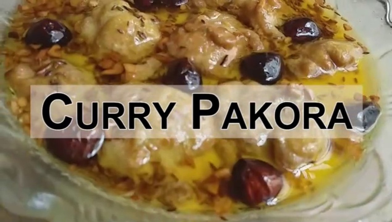Curry Pakora Recipe | How to make delicious Curry Pakora