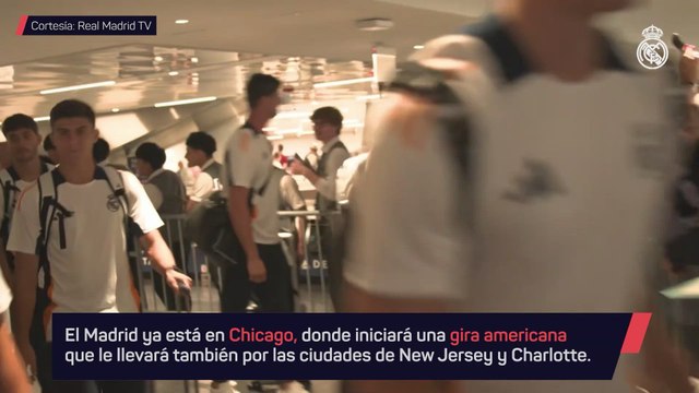 Endrick, Modric y el resto de jugadores del Real Madrid ya han llegado a Orlando
