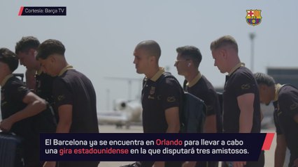 El FC Barcelona ya está en Orlando para su gira estadounidense de pretemporada