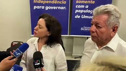 Scanavaca anuncia Márcia Bononi como sua vice na disputa pela Prefeitura de Umuarama