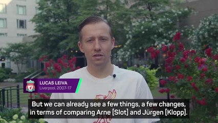 Leiva already noticing key difference between Arne Slot and Jurgen Klopp