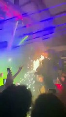 Joven estuvo a punto de morir quemado en una discoteca en Puerto Cortés