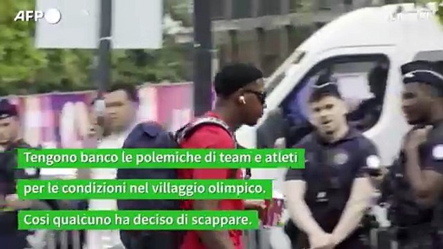 Parigi 2024: atleti in fuga dal villaggio olimpico