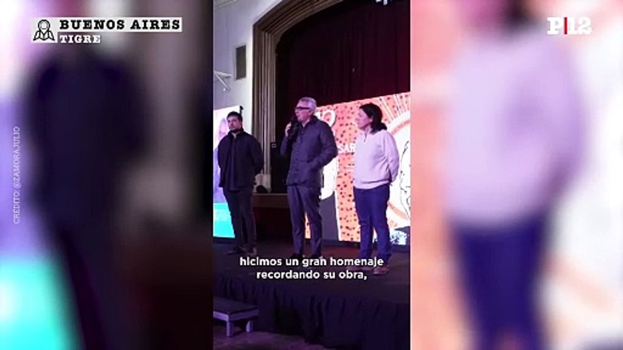 Zamora encabezó el acto homenaje a Eva Duarte de Perón en tigre: "Tenemos que hacer una lectura crítica para construir un peronismo ganador"