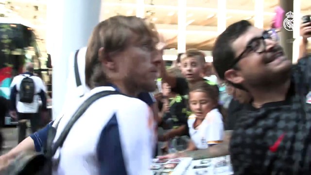 Les Merengues sont arrivés à Chicago sans Mbapppé