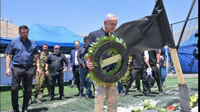 Netanyahu promete ‘resposta severa’ em cidade bombardeada nas Colinas de Golã