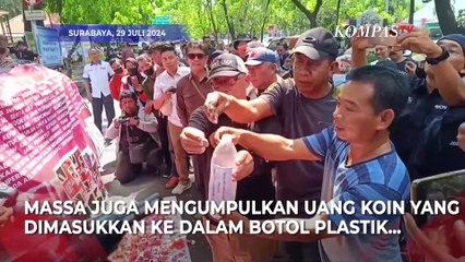 Ronald Tannur Divonis Bebas, Massa Gelar Tabur Bunga di PN Surabaya: Tanda Matinya Keadilan