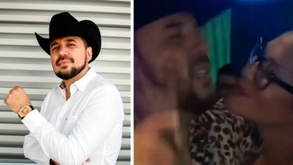 Fidel Rueda, cantante mexicano, es acosado por una fan que quiso besarlo en la boca